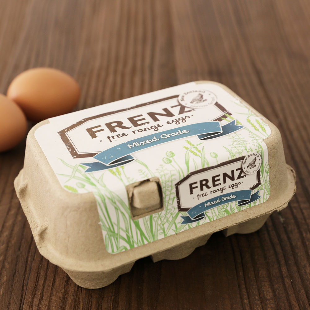 Frenz Eggs Packaging Design